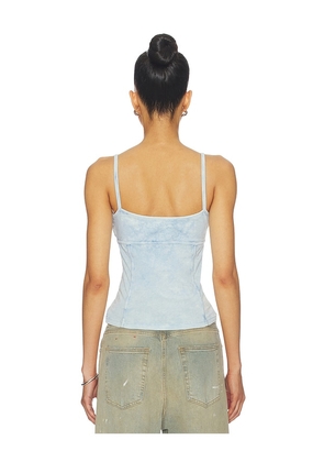 Diesel Tony Tank Top in Baby Blue. Size L. Also in XS, S, XL, M.