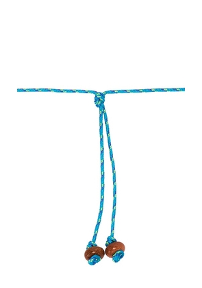 ANNI LU Poolside Necklace in Blue.