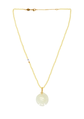 ANNI LU Catch Of The Day Necklace in Lemon.
