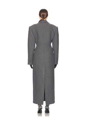 Helsa Italian Wool Blend Topcoat in Charcoal. Size XS. Also in XXS.
