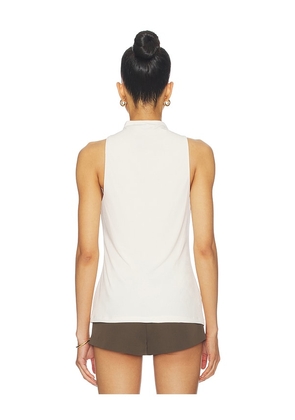 Aniye By Norah Ring Top in Fairy Milk in Cream. Size L. Also in XXS, XS, M.