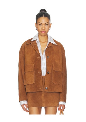 Aniye By Janis Jacket in Cognac. Size L. Also in M, S, XS, XXS.