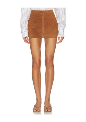 Aniye By Janis Skirt in Cognac. Size L. Also in M, S, XS, XXS.