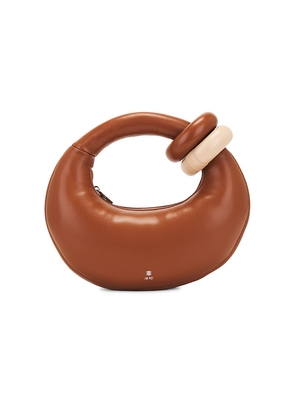 JW PEI Abacus Top Handle Bag in Brown.