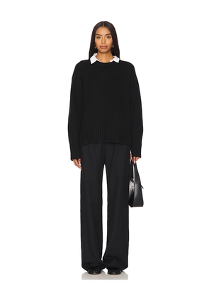 Guest In Residence Cozy Crew Sweater in Black. Size XS. Also in S.