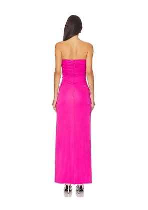 SIMKHAI Emma Bustier Gown in Pink. Size 4. Also in 6, 8.