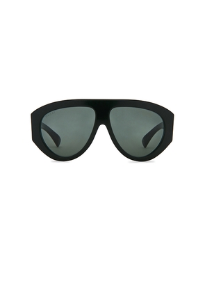 Gucci Aviator Sunglasses in Black,Grey.