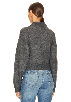 L'Academie Azaria Sweater in Charcoal. Size S. Also in XS, L.