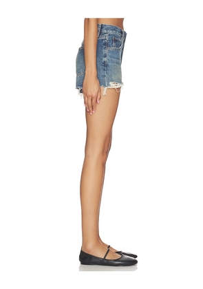 FRAME The Hang Short in Blue. Size 23. Also in 31, 32.