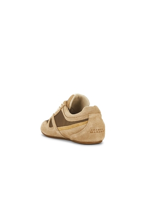 Isabel Marant Senny Low Sneaker in Brown. Size 36. Also in 37, 38, 39, 40.