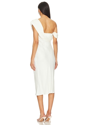 LPA Vania Midi Dress in Ivory. Size S. Also in XS.