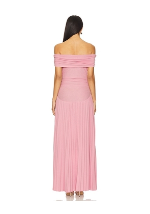 LIONESS x REVOLVE Field Of Dreams Maxi in Pink. Size L. Also in XS, S, M, XXL.