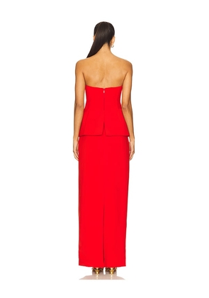 Lovers and Friends Violette Gown in Red. Size M. Also in XXS, XS, S.