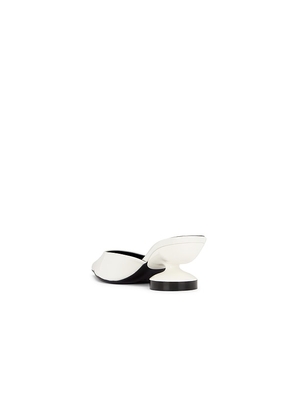 Lucasheva Giorgia Mule in White. Size 36. Also in 37, 38.