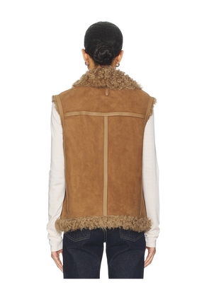 Mackage Kasia Vest in Brown. Size S. Also in XS.