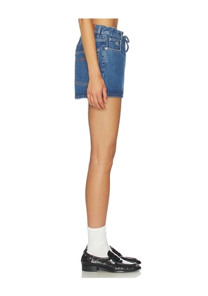 Lacoste Denim Shorts in Blue. Size 34. Also in 36, 38.
