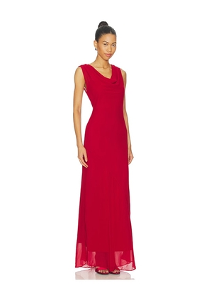 Lovers and Friends Nadia Maxi Dress in Red. Size L. Also in M, S, XL, XS, XXS.