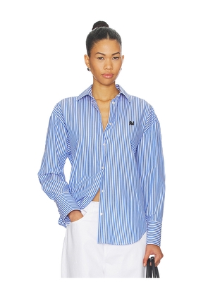 MSGM Button Up Shirt in Blue. Size 36. Also in 38, 40, 42.