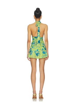 Miaou Natalia Dress in Green. Size L. Also in S.