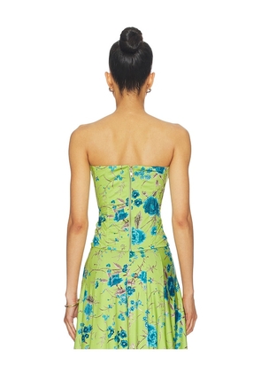 Miaou Libra Corset in Green. Size L. Also in XXS, S.