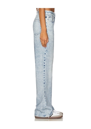 Rag & Bone rb Miramar Shea High Rise Full Relaxed in Denim-Light. Size 24. Also in 27, 28, 29, 30, 31.