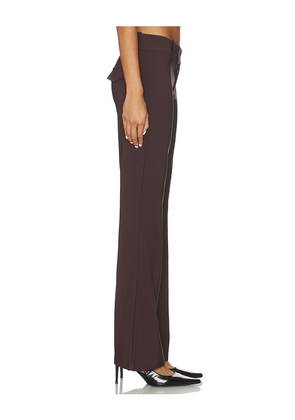 Tiger Mist Kittie Pant in Brown in Brown. Size L. Also in S, XS, M, XL.