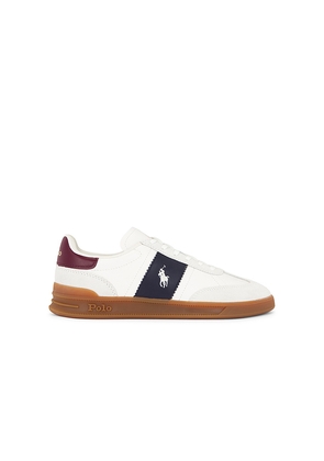 Polo Ralph Lauren Aera Sneaker in White. Size 8. Also in 10.5, 7.5.