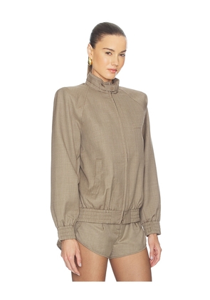 Ronny Kobo Fariah Jacket in Taupe. Size L. Also in S, XS.