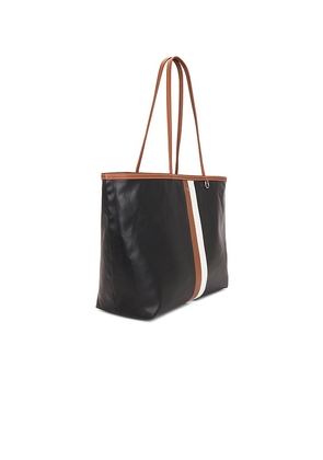 Tory Burch The Racer Tote in Black.