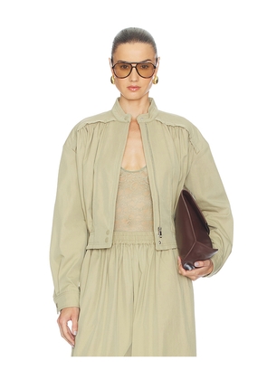 Ronny Kobo Ariah Jacket in Sage. Size L. Also in M, S, XS.