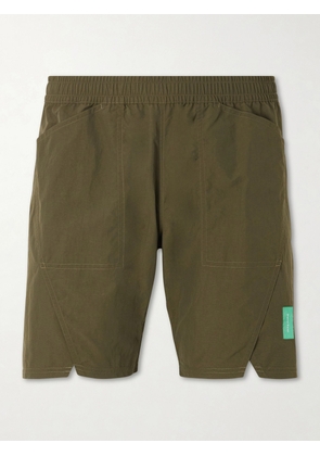 DISTRICT VISION - Taslan Straight-Leg Nylon Shorts - Men - Green - S