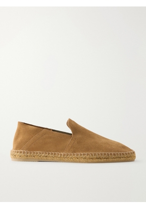 Castañer - Parker Collapsible-Heel Suede Espadrilles - Men - Brown - EU 39
