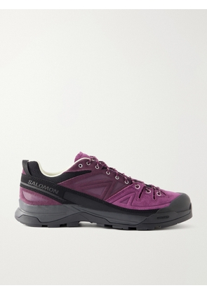 Salomon - X-ALP suede sneakers - Men - Purple - UK 7