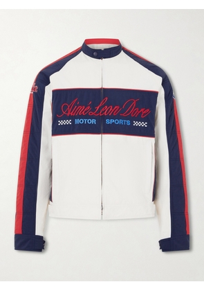 Aimé Leon Dore - Logo-Embroidered Shell Lightweight Jacket - Men - White - S