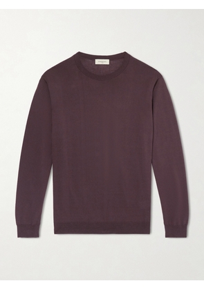 PIACENZA 1733 - Cotton Sweater - Men - Brown - IT 46