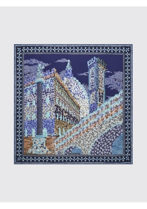 Neck Scarf FERRAGAMO Woman color Blue