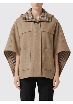 Cape BURBERRY Woman color Green