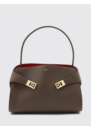 Shoulder Bag FERRAGAMO Woman color Grey