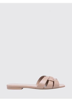 Flat Sandal SAINT LAURENT Woman color Beige