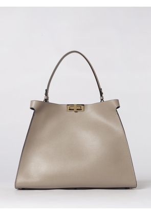Handbag FENDI Woman color Grey