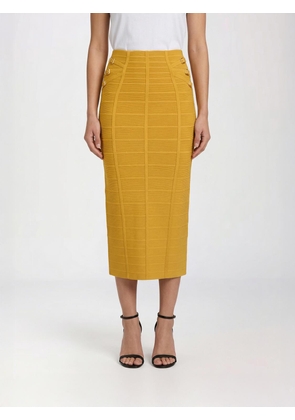 Skirt ELISABETTA FRANCHI Woman color Yellow