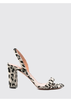 Heeled Sandal AQUAZZURA Woman color Grey