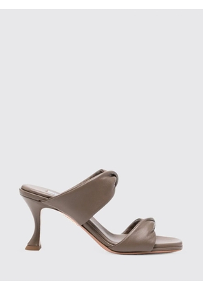 Heeled Sandal AQUAZZURA Woman color Grey