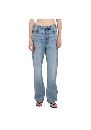 Twisted Seam Full-Length Jeans