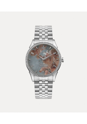 Vivienne Westwood Spring Cherub Watch Silver Stainless Steel Unisex