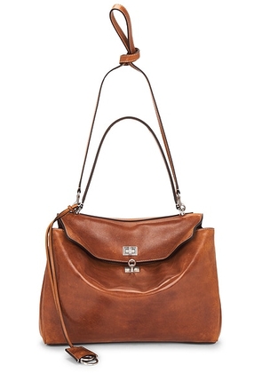 Balenciaga Rodeo Medium Top Handle Bag in Tan Cowboy - Brown. Size all.