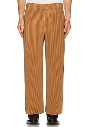 Homme Plisse Issey Miyake Mc Trousers in Brown - Brown. Size 2 (also in 3).