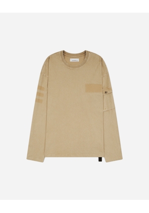 Men s Pocket Longsleeve T-Shirt Military Green