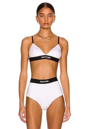 TOM FORD Signature Bra in White - White. Size XS (also in ).