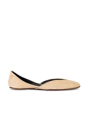 The Row Gemma Ballet Flat in Trench - Brown. Size 41 (also in ).